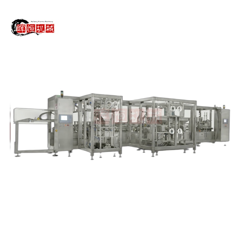 Fully Automatic Introvenous Solution Production Plant IV Fluids Filling Washing Sealing Packing Machine IV Infusion Bag Line