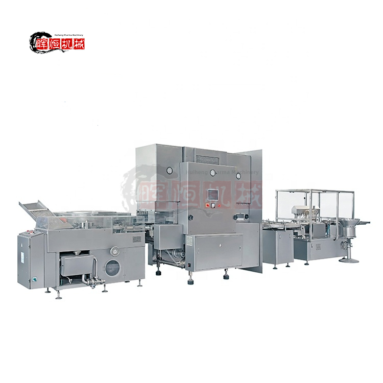 Automatic Pharmaceutical Glass Injectable Vial Liquid Filling Sealing Washing and Capping Machine