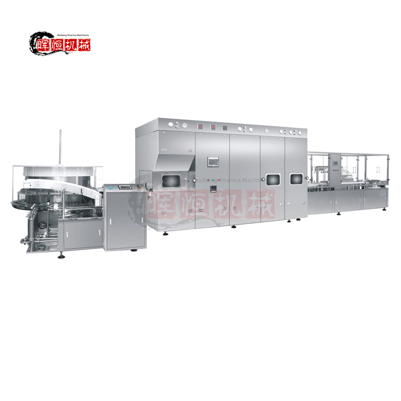 Automatic Vial Bottle Liquid Washing Drying Filling Sealing Capping Machine Small Production Line