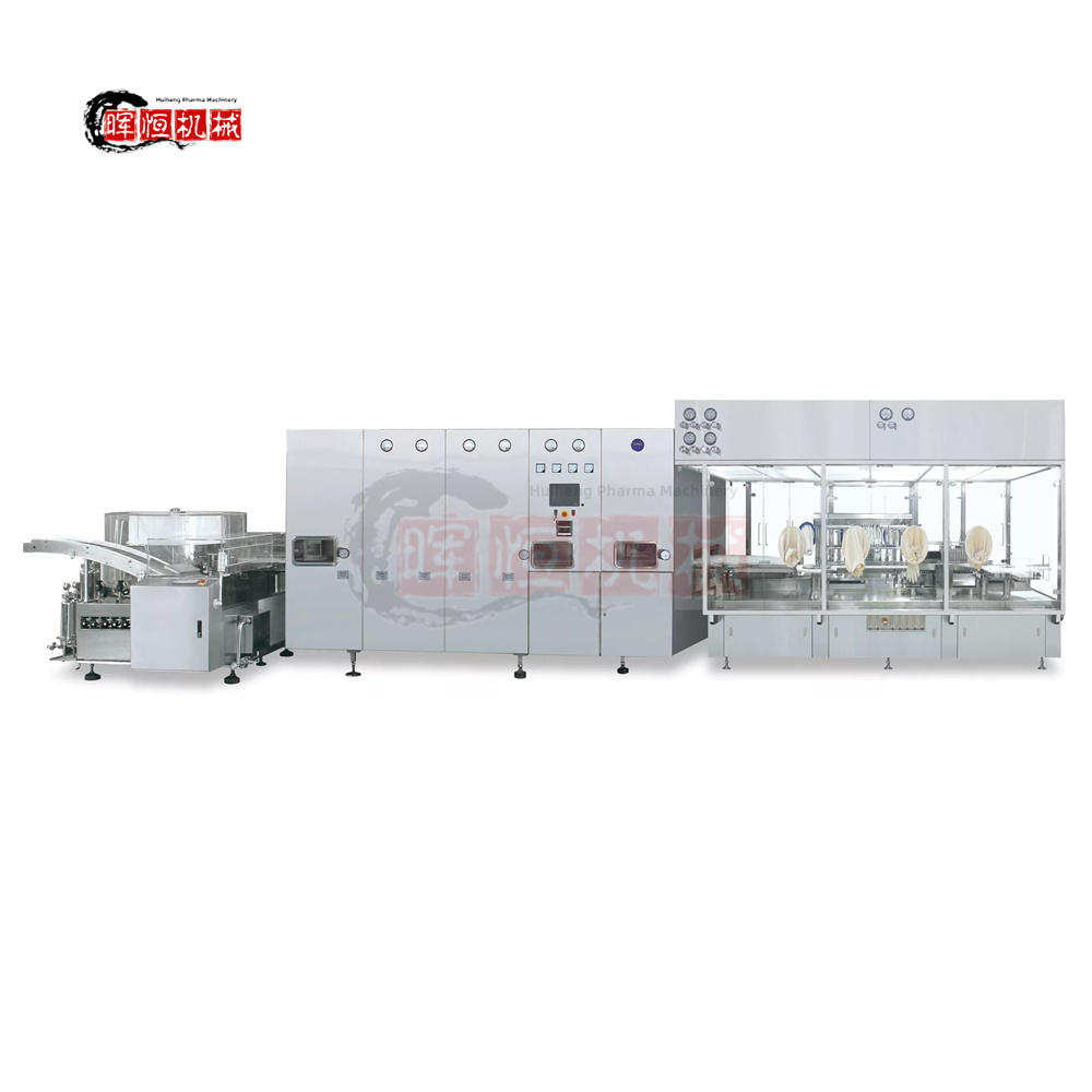 Automatic Aseptic Ampoule Filling Machine in Ampoule Compact Line for Washing Sterilizing Drying Filling Sealing