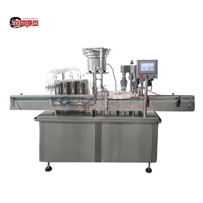 Automatic Oral Liquid Syrup Filling Washing Sealing and Packing Machines